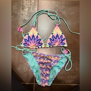 Victorias Secret Flower Swim Suit